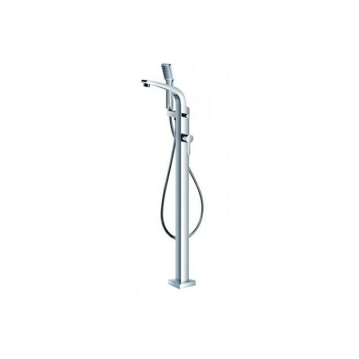 Vanová baterie Omnires Darling volně stojící, chrom, wys. 106 cm, dł. wylewki 21,5 cm, chrom- sanitbuy.pl