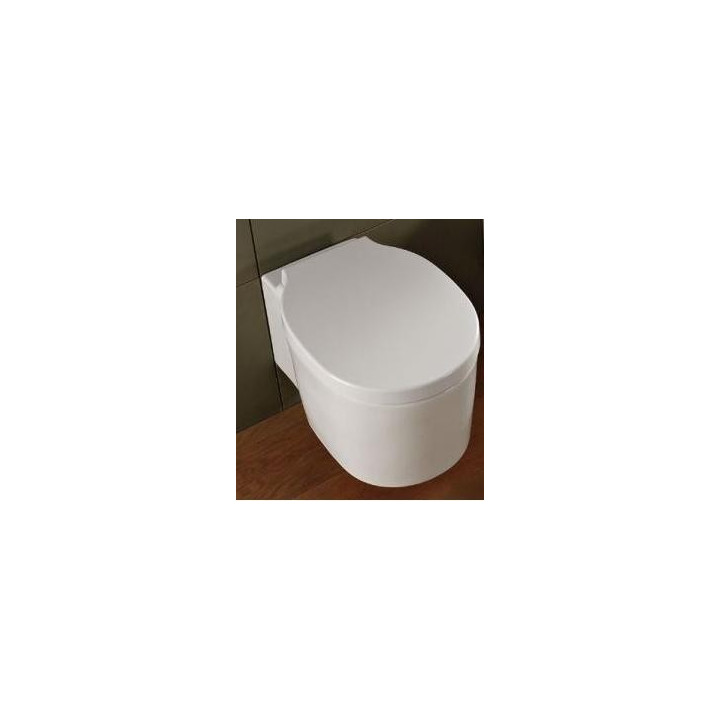 Mísa WC závěsná Scarabeo Bucket 53,5x36x29,5 cm, bílá- sanitbuy.pl