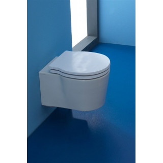 Mísa WC závěsná Scarabeo Bucket 40x29cm bílá- sanitbuy.pl