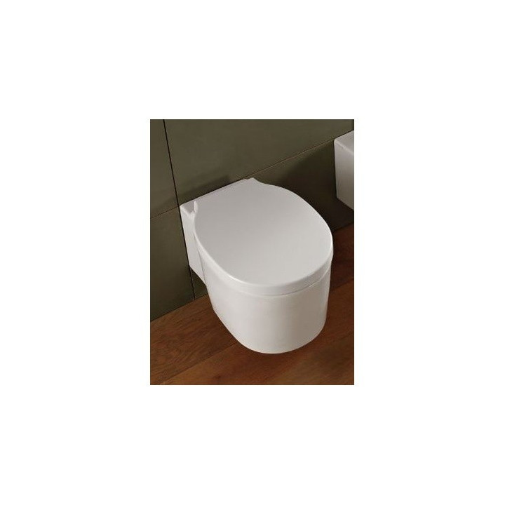 Klozetové sedátko Scarabeo Bucket obyčejná, bílá - sanitbuy.pl