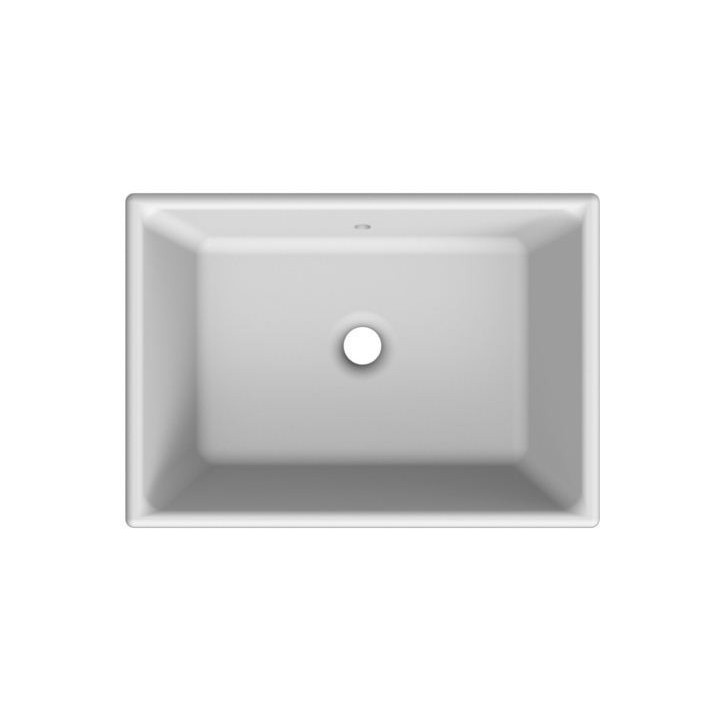 Zápustné umyvadlo Scarabeo Gaia-Tech-Miky 56x39,5x15,5 cm, bílá- sanitbuy.pl