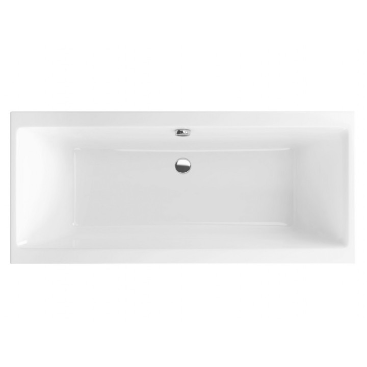 Vana Excellent Pryzmat Slim obdélníková 160,5x75,5 cm akrylová, bílá - sanitbuy.pl