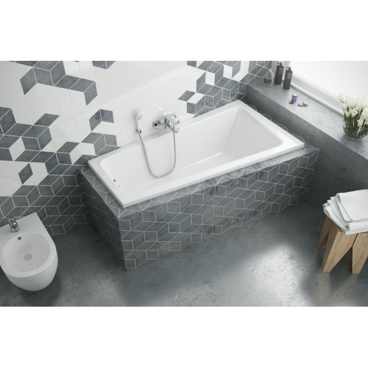 Vana Excellent Ava Side rohová 150x80,5 cm akrylová levá, bílá- sanitbuy.pl