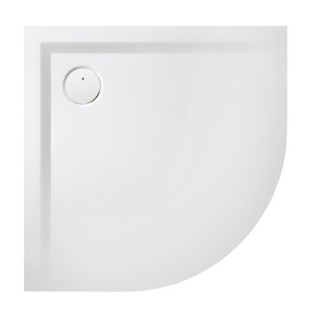 Čtvrtkruhová vanička Sanplast Space Mineral BP-M/SPACE 90x90 cm- sanitbuy.pl