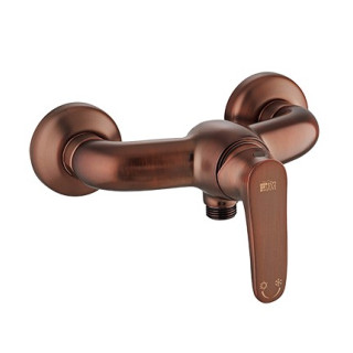 Bidetová baterie Omnires Art Deco měď antyczna výtokové rameno 11,5cm- sanitbuy.pl