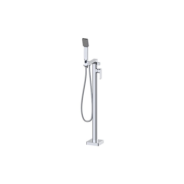 Vanová baterie 4otvorová Omnires Apure kompletní chrom výtokové rameno 20,4cm- sanitbuy.pl