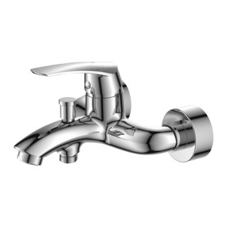 Umyvadlová baterie Omnires Yukon chrom výška 11,8cm- sanitbuy.pl