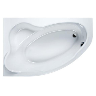 Vana asymetrická Sanplast 100x140 cm, levé, bílá- sanitbuy.pl