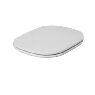 Sedadlo s pozvolným sklápěním Azzurra Glaze, bílá- sanitbuy.pl