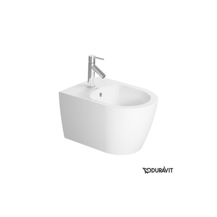 Bidet podvěsný Duravit ME by Starck Compact 37x48 cm, bílý s povrchem WonderGliss - sanitbuy.pl