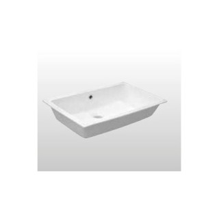 Umyvadlo pod desku Kerasan Lavabi D'Arredo 75x34x20,5 cm, bílá- sanitbuy.pl