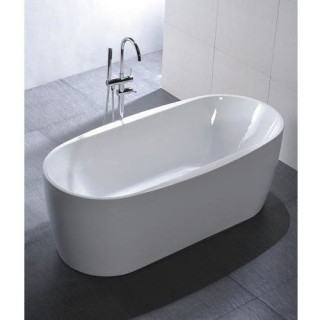 Vana volně stojící Massi Elegant, 150 cm, bílá- sanitbuy.pl