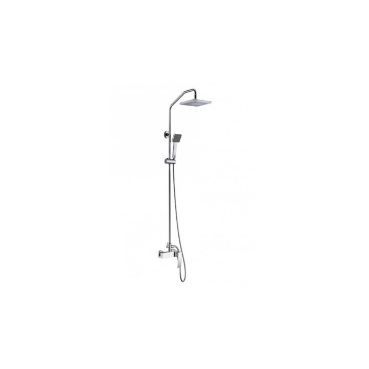Souprava kabinowo-sprchový Blue Water Liwia, horní sprcha 20cm chrom - sanitbuy.pl