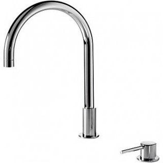 Umyvadlová baterie Tres Study Exclusive na desku, wys. 37,3 cm, chrom- sanitbuy.pl