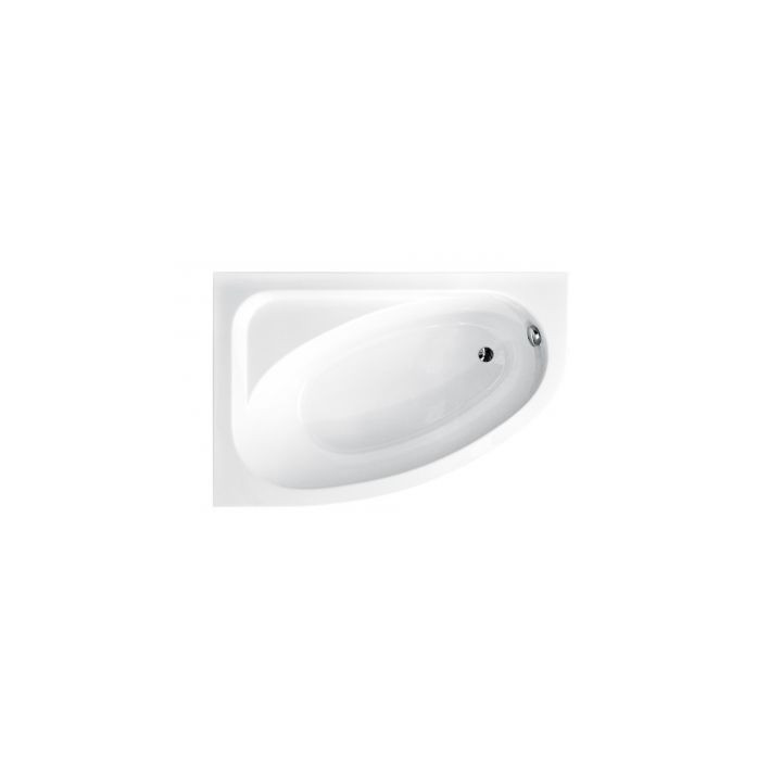 Rohová vana Besco Cornea Comfort 150x100 cm asymetrické pravá bílá- sanitbuy.pl
