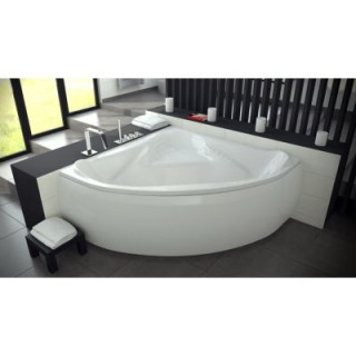 Rohová vana Besco Ewa 134x134 cm symetrická bílá - sanitbuy.pl