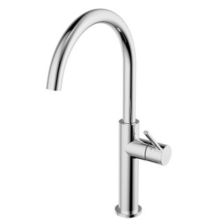 Dřezová baterie Omnires Tula otočné výtokové rameno, chrom- sanitbuy.pl