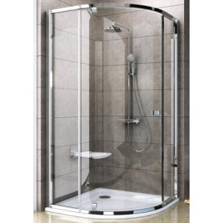 Sprchový kout Ravak Pivot PSKK3-80 čtvrtkruhový polerowane hliník + transparent - sanitbuy.pl