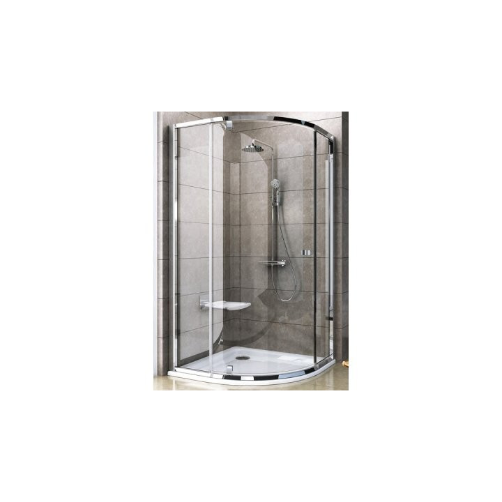Sprchový kout Ravak Pivot PSKK3-80 čtvrtkruhový polerowane hliník + transparent - sanitbuy.pl