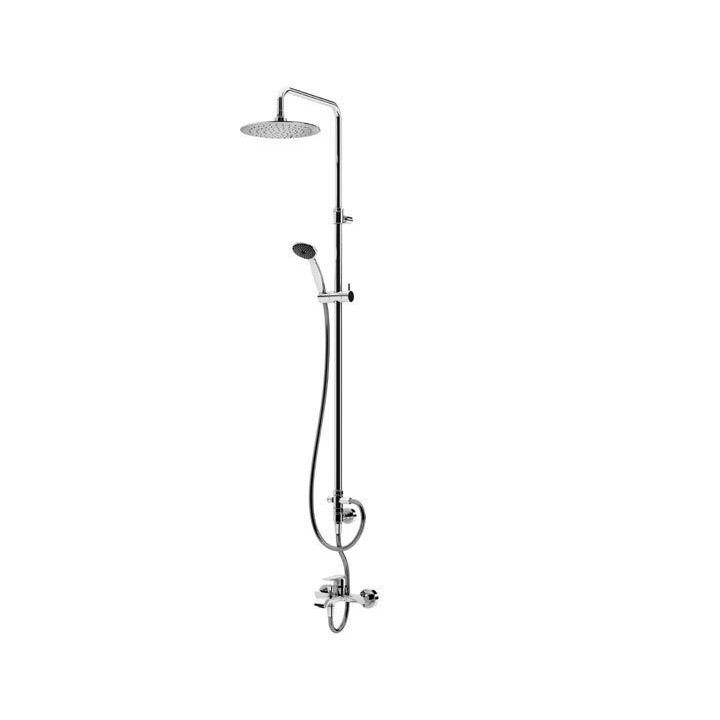 Sprchový set Bruma Nautic, horní sprcha 23 cm chrom- sanitbuy.pl