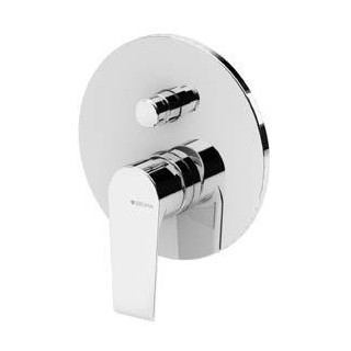 Jednoduchý přepínač/ventil Bruma Nautic, horní sprcha 23 cm chrom- sanitbuy.pl