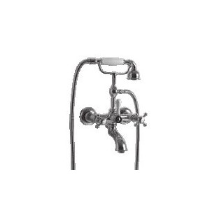 Bateria Kerasan Retro wannowo- natryskowa bronze wraz z nogami do montażu w podłodze- sanitbuy.pl