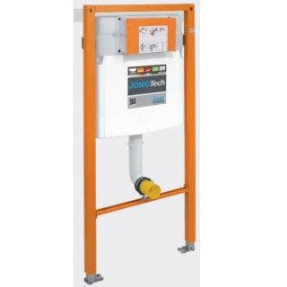 Rám samodzielny WC 45 cm JomoTech SLK Plus WERIT z spłuczką i spłukiwaniem dwudzielnym- sanitbuy.pl