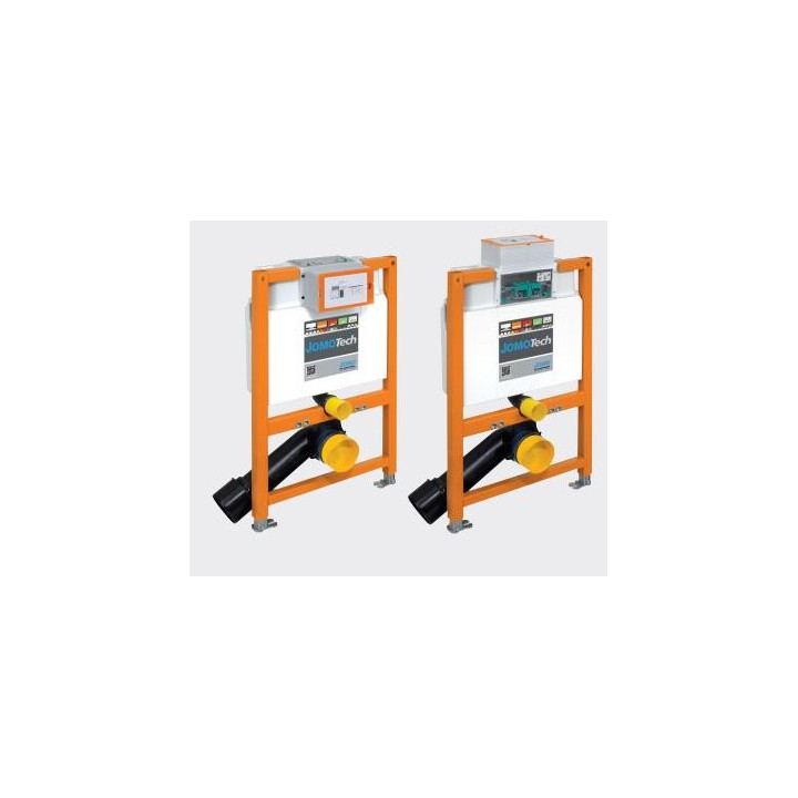Rám samodzielny WC 50 cm JomoTech SLK Plus WERIT z spłuczką i spłukiwaniem dwudzielnym, pro děti- sanitbuy.pl