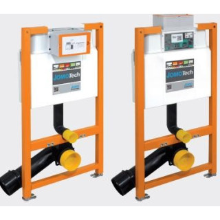 Rám samodzielny WC 50x820 cm JomoTech SLS WERIT z spłuczką i spłukiwaniem dwudzielnym- sanitbuy.pl