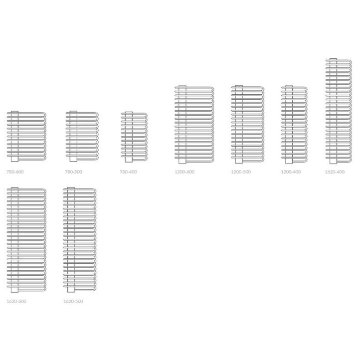 Radiátor Terma Michelle 162x60 cm - radiátor lakier, maskownica lakier- sanitbuy.pl