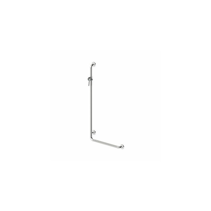 Sprchové madlo Kolo Lehnen Concept Pro, 60x120 cm, pravá, nerez- sanitbuy.pl