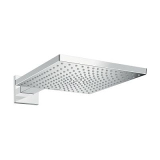 Horní sprcha Hansgrohe Raindance E 30 cm čtvercová s ramenem nástěnným chrom- sanitbuy.pl
