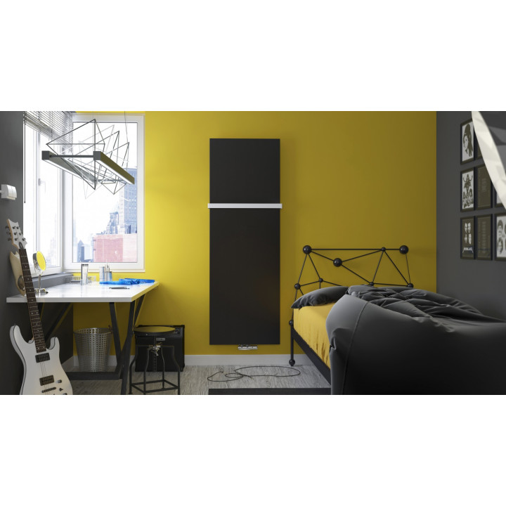 Radiátor Terma Case 138,5x50 cm, v soupravě zaworowym i głowicą termostatickou - bílá/ barva- sanitbuy.pl