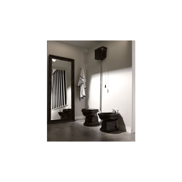 Mísa WC stojící Kerasan Retro černá - sanitbuy.pl