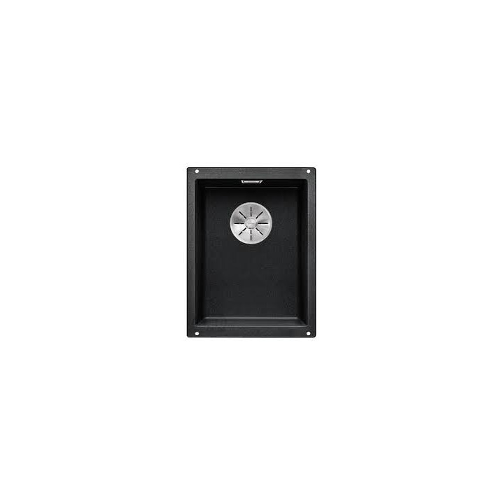 Zlew podblatowy Blanco Siligranit InFino 19x40cm bez automatické zátky, antracit- sanitbuy.pl