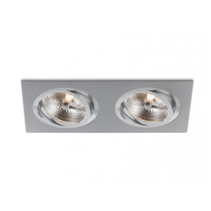 Oprawa zabudovaná s rámečkem BPM Lighting Catli, bílá- sanitbuy.pl