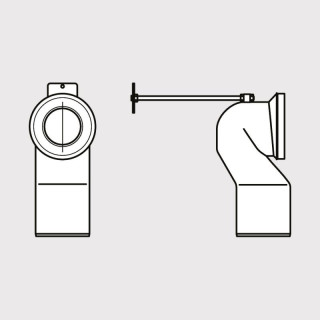 Nádrž do WC Ideal Standard Tesi doprowadzenie vody z boku 6/3l bílý - sanitbuy.pl