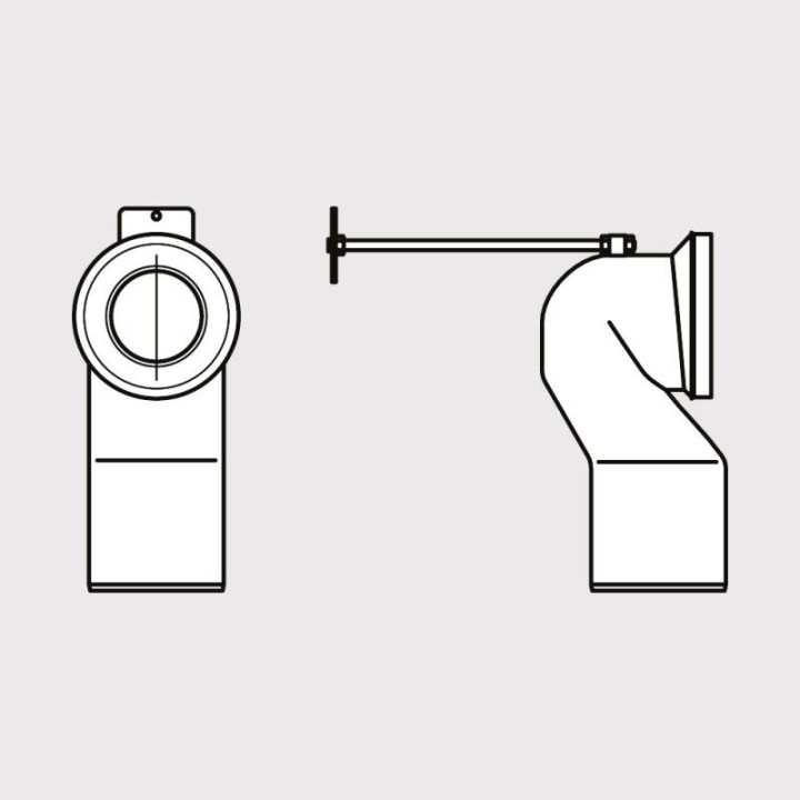 Nádrž do WC Ideal Standard Tesi doprowadzenie vody z boku 6/3l bílý - sanitbuy.pl