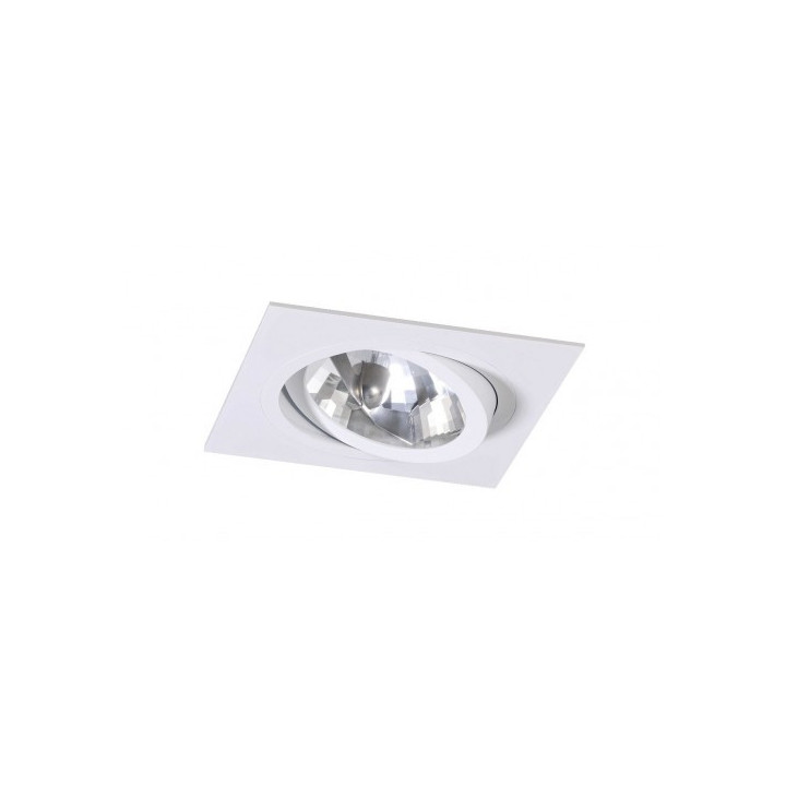 Oprawa zabudovaná s rámečkem BPM Lighting SU Classic čtverec, hliník szczotkowane- sanitbuy.pl