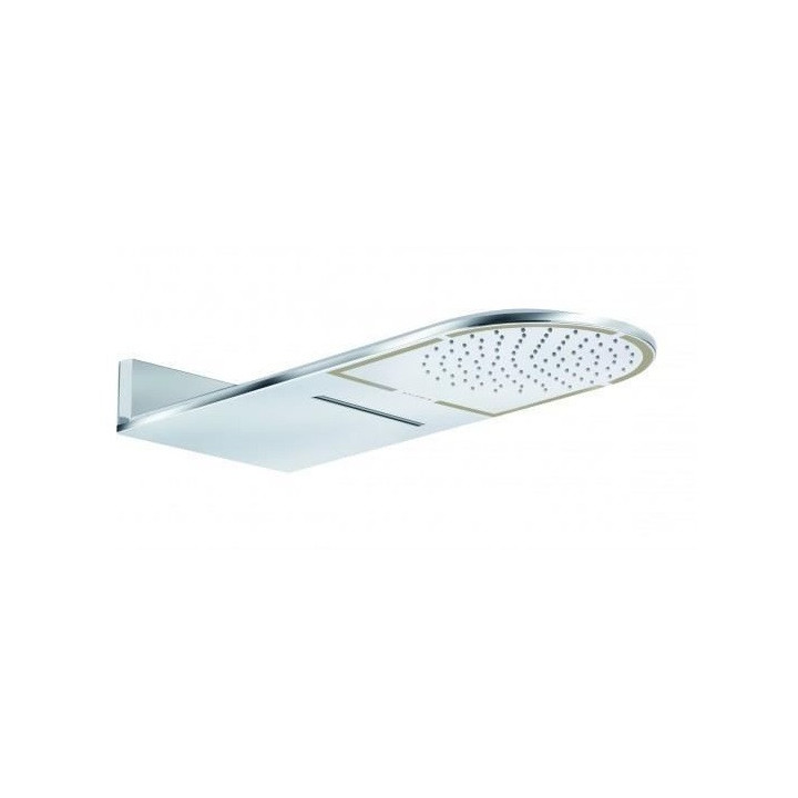 Hlavice/horní sprcha s kaskádou Kludi A-QA 250mm, chrom- sanitbuy.pl