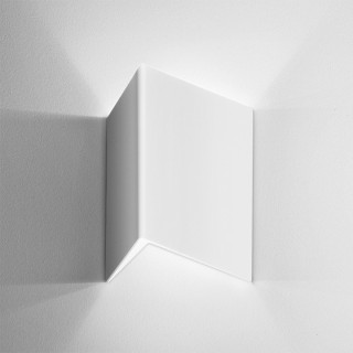 Nástěnné svítidlo AQForm Camber square rift LED, bílý matnáný- sanitbuy.pl