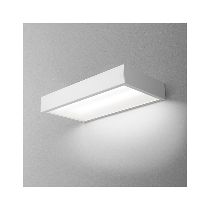 Nástěnné svítidlo AQForm Smart Panel GL square LED, bílý matnáný- sanitbuy.pl