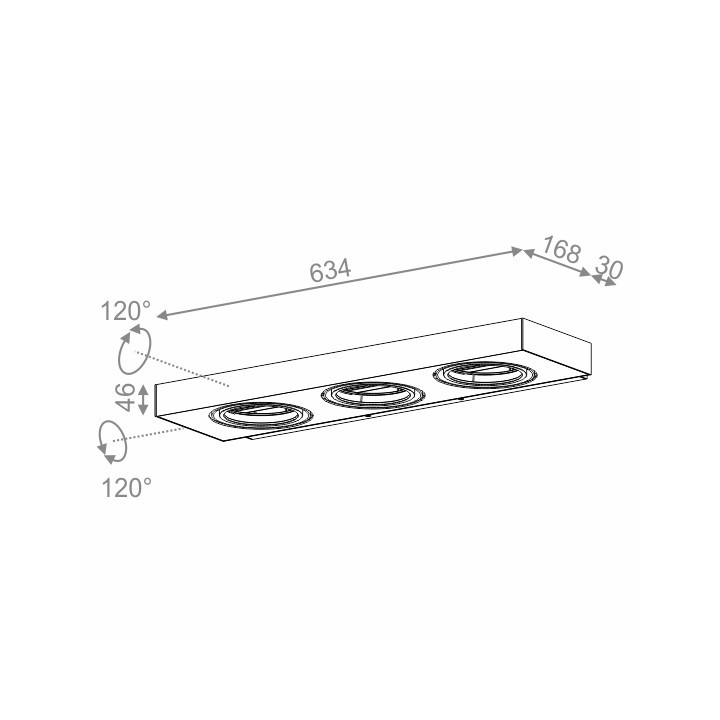 Nástěnné svítidlo AQForm Slimmer 17 LED, bílý matnáný- sanitbuy.pl