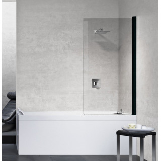 Vanová zástěna Novellini Young 2.0 80x150cm sklo čiré, profil chrom- sanitbuy.pl