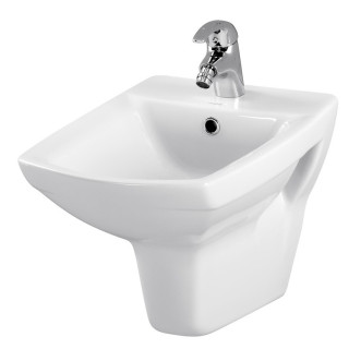 Sedátko Cersanit Carina slim pomalu sklápěcí s funkcí łatwego wypinania, bílá- sanitbuy.pl