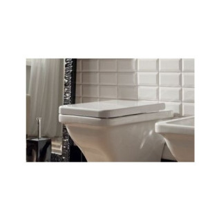 Muszla klozetowa mísa WC Scarabeo Butterfly podvěsná 52,5x36,5x34 cm, bílá - sanitbuy.pl