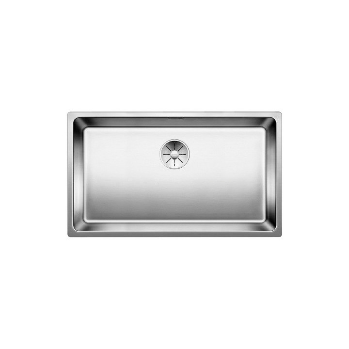 Dřez ocelový jednokomorowy Blanco Andano 700-U 74x44 cm podvěsný, bez automatické zátky, ocelový - sanitbuy.pl
