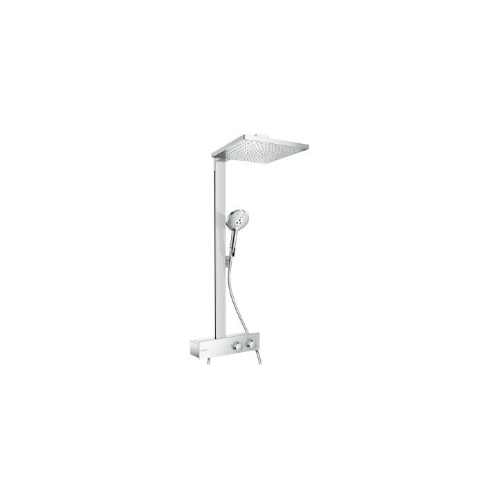 Sprchový set termostatický Hansgrohe Raindance E 300 1jet 350 ST s hlavovou sprchou chrom - sanitbuy.pl
