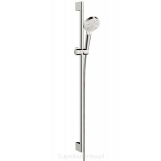 Sprchový set Hansgrohe Crometta Vario Unica 0,90m bílý/chrom- sanitbuy.pl