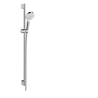 Sprchový set Hansgrohe Crometta 1jet Unica 0,90m bílý/chrom- sanitbuy.pl
